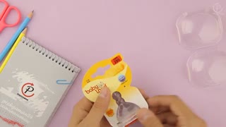 سر شیشه ارتودنسی 289 دهانه عریض فری سایز