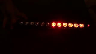 چراغ پلیسی جلو پنجره چشمک  زن مدل S12 KING