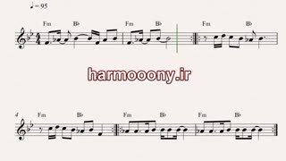 نت کیبورد نیلوفر بهار از اندی